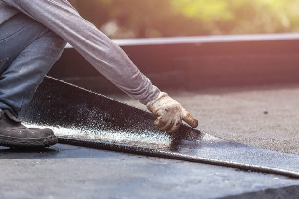 Professional Basement Waterproofing technician working in Christiana, TN